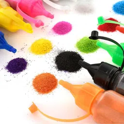 cpyfashion Pack of 3 Rangoli Powder image 2