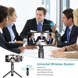 digiclues K8 Wireless Youtuber Voice Recording Mic| PC, Laptop, Smartphones, DSLR Camera Microphone image 4