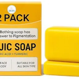 kinjpa Kojic Acid Soap with Niacinamide | Reduce Pigmentation | For All Skin Types-picture-38
