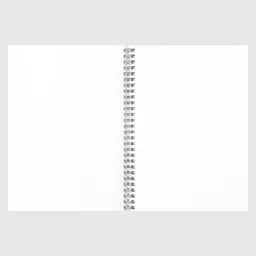 uniqpal SPIRAL Notebook A4 Notebook UNRULED/PLAIN 200 Pages image 2