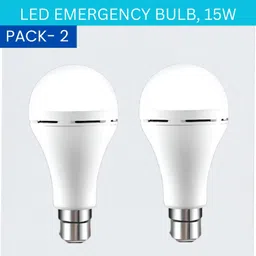 yaroh 15W Rechargeable Inverter LED Bulb with Upto 4H.Power Cut Lighting Pack of_2R29 4 hrs Bulb Emergency Light-picture-12