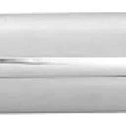 ridefit Long Bottle Empty Chrome Bada Punjab Exhaust silencer Royal Enfield Classic Chrome Full Exhaust System image 4