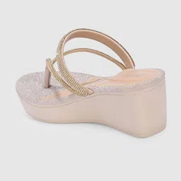 bizzaro Women BZ304 Lightweight Comfort Extra Soft Summer Trendy Premium Stylish Party Heels Sandal image 3