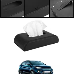 ayw Universal Black D Shape Leatherite Tissue Holder For Car/Home-193 Vehicle Tissue Dispenser-picture-33