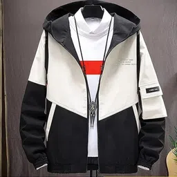 azyhub Men Colorblock Casual Jacket image 3