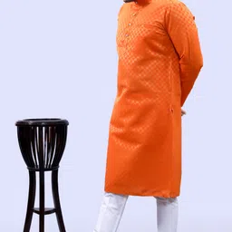 tibra collection Men Cotton Blend Kurta Pyjama Set image 5