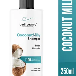 Coconut Milky Shampoo -shine and strengthens hair | | 100% vegan | 250ML-image-61