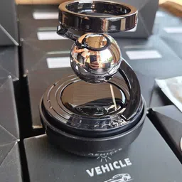 kanya Solar car solar perfume air freshener auto rotation essential oil diffuser Air Purifier image 5