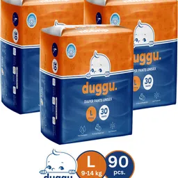 duggu Soft Baby Diaper Pants | 9-14 kg | Up to 10 Hours Absorption | Pack of 3 - L-picture-15