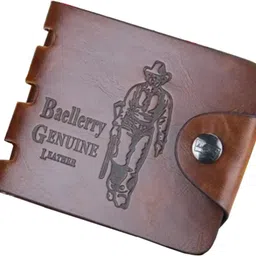 dk wallet Men Casual Brown, Purple Artificial Leather Wallet image 1