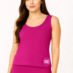 rapid garments Women Pink Tank Top/Vest-picture-38