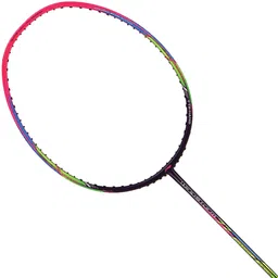 li-ning Windstorm 72 Purple, Pink Unstrung Badminton Racquet image 2