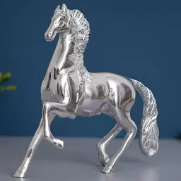 astro Astro-D Silver Horse Idol/Statue for Puja | Business Decorative Showpiece - 5 cm-picture-32