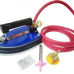 ideal LP Gas Heavy Duty Laundry Iron 6.5 KG MS Steel Base 0 W Dry Iron-picture-24