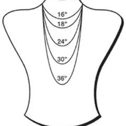 mj 925 Unisex Fox Tail Design 18 Inches Sterling Silver Chain image 3