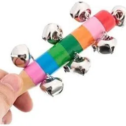 rainbowstore Wooden Baby Rattles for 6to12 Months New Born Baby Toys 0-6 Months-Set of 6 pcs Rattle image 3