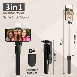 Naridream Perfect Design Led Selfie Stick S1 Bluetooth Selfie Stick-picture-19