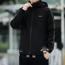 futse peno Men Solid Casual Jacket image 3