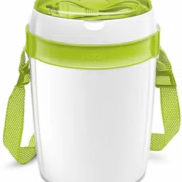 milton Stainless Steel Electric Lunch Pack 4 Container,360 ml(Green) 4 Containers Lunch Box-picture-18