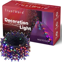 trust ware 200 LEDs 50 m Multicolor Color Changing, Flickering, Steady String Rice Lights-picture-23