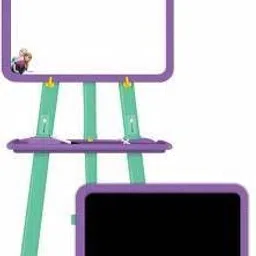 sabirat Frozen 5 In 1 Dual Side Easel Activity Board image 2