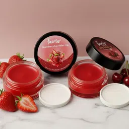 fairlis Organic Strawberry & Cherry Lip Balm Combo | Smooth Finish | Gentle Care Cherry-picture-10