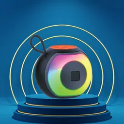 GUGGU Pearl (PORTABLE SMART DESKTOP SPEAKER) Dynamic Thunder Sound 1500mAh BatteryF487 12 W Bluetooth Laptop/Desktop Speaker-picture-31