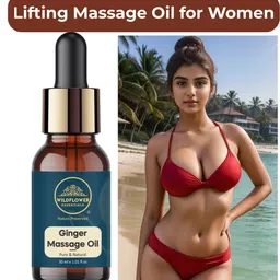 wildflower essentials Breast Massage Oil Organic Natural for skin toner Women-picture-17