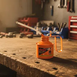 dass Flexible Spout Metal Oil Can for Machinery Manual Pump image 2