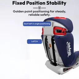 staranddaisy Convertible Baby Car Seat with 5-Point Harness, 3-Level Recline & ISO Certified Baby Car Seat image 4