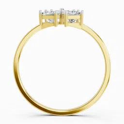 Sparkles Lab Grown Diamond 14kt Yellow Gold ring image 2
