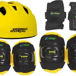 jaspo Next -Gen Pro junior Skates Combo (skates+helmet+knee+elbow+wrist+bag)suitable for age upto 5 years Skating Kit image 4
