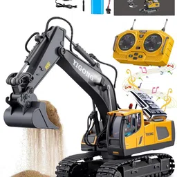 magicwand 1:24 Scale Die-Cast Excavator-Crane with Openable Doors Working Lights-picture-38
