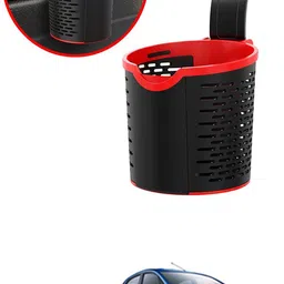 maties Multiuse Car Seat 3R Black/Red Convenient Basket For Extra Storage-190 Car Storage Bag & Bin-picture-34