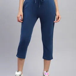 monte carlo Women Blue Capri image 1