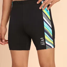 wiw Quick Dry swimwear Breif for men,Swim Shorts for Training, Racing & Fitness Self Design Men Swim Bottom Green Swimsuit image 1