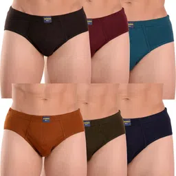 everrich Pack of 6 Solid Men Brief-picture-27