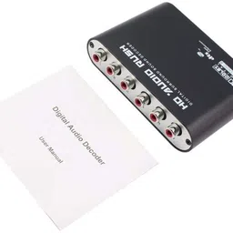 RyzCare TV-out Cable HD Audio Rush 5.1 Audio Decoder Digital to Analog Decoder Optical SPDIF image 3