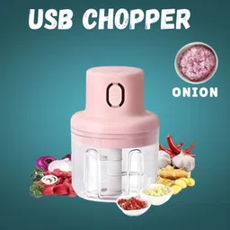 livesta Electric Chopper, Rechargeable Chopper for Kitchen Vegetable & Onion Garlic D492 Electric Vegetable & Fruit Chopper-picture-14