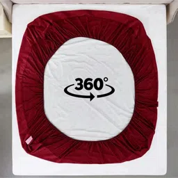 releife Fitted King Size Waterproof, Breathable, Stretchable Mattress Cover image 5