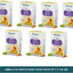 himalaya baby soap - gentle baby soap ideal for daily use(pack of 7)125g-picture-11