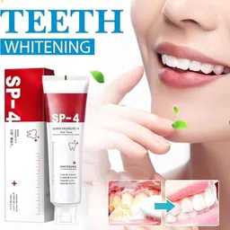 SP-4 Instant Whitening Paste | Removes Yellow Teeth Fast Toothpaste-image-75