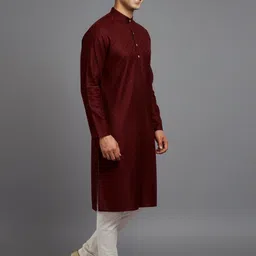 tibra collection Men Cotton Blend Kurta Pyjama Set image 3