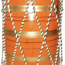 mftraders Dholak- for kids- 8 inch rope & rings Rope & Rings Dholki-picture-46