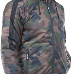 Burdy Printed Men Wind Cheater image 2