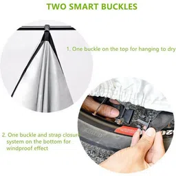 mwbb Waterproof Two Wheeler Cover for TVS image 2