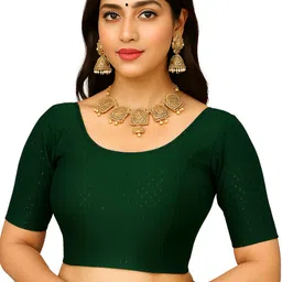 pritam trendz Round Neck Women Blouse-picture-21