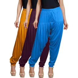 zyna Viscose Rayon Solid Patiala-picture-10