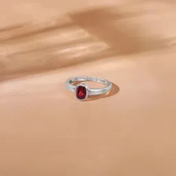 giva Sterling Silver Zircon Rhodium Plated Ring-picture-18