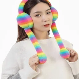 agnix Trending Kids Wear Viral Chu Chu Ear Muffs | School Fashion Ear Muff-picture-29